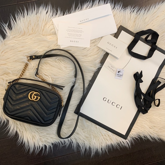 Gucci Handbags - Gucci Marmont Matelassé Mini Bag